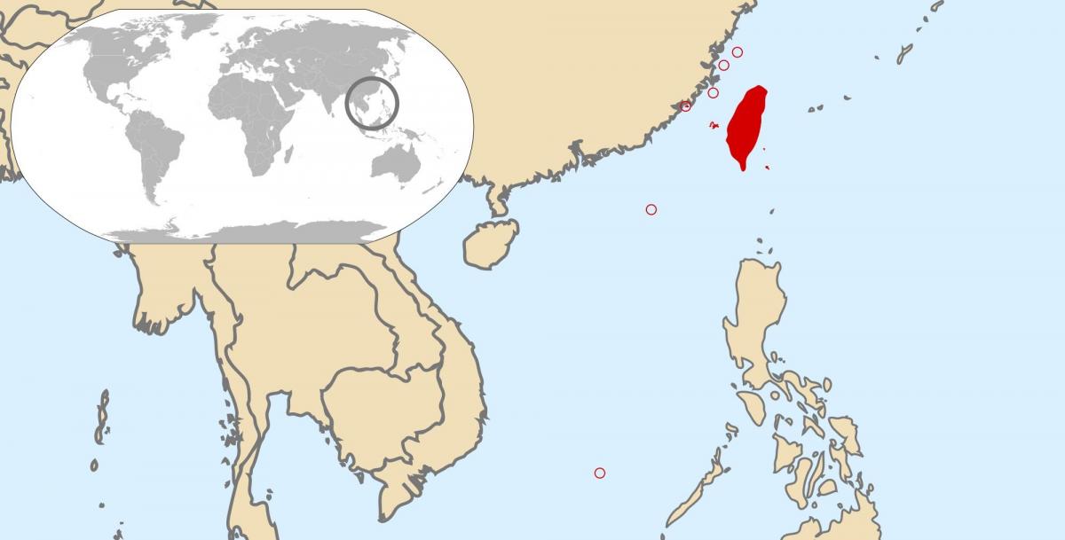 Taiwan maailmankartalle