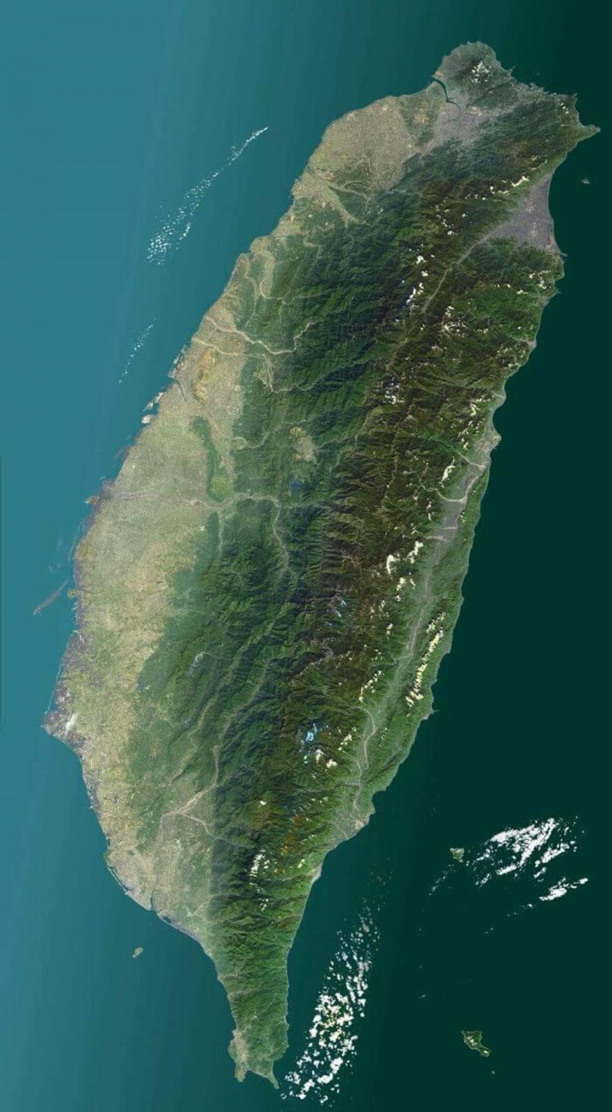 Kartta Taiwan satelliitti